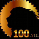 100. Yıl Altın Lions Kulübü grubunun logosu